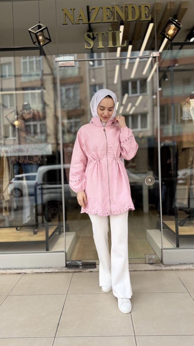 NAKIŞLI DETAYLI CEKET