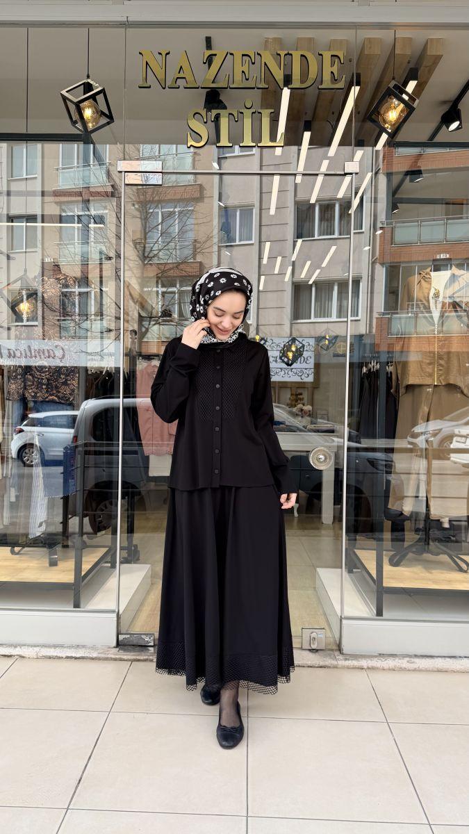 FİLE DETAYLI ETEK TAKIM