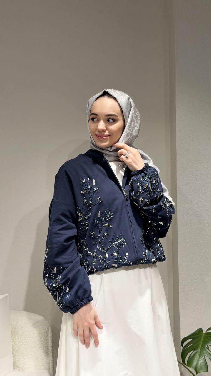 İŞLEME DETAYLI CEKET