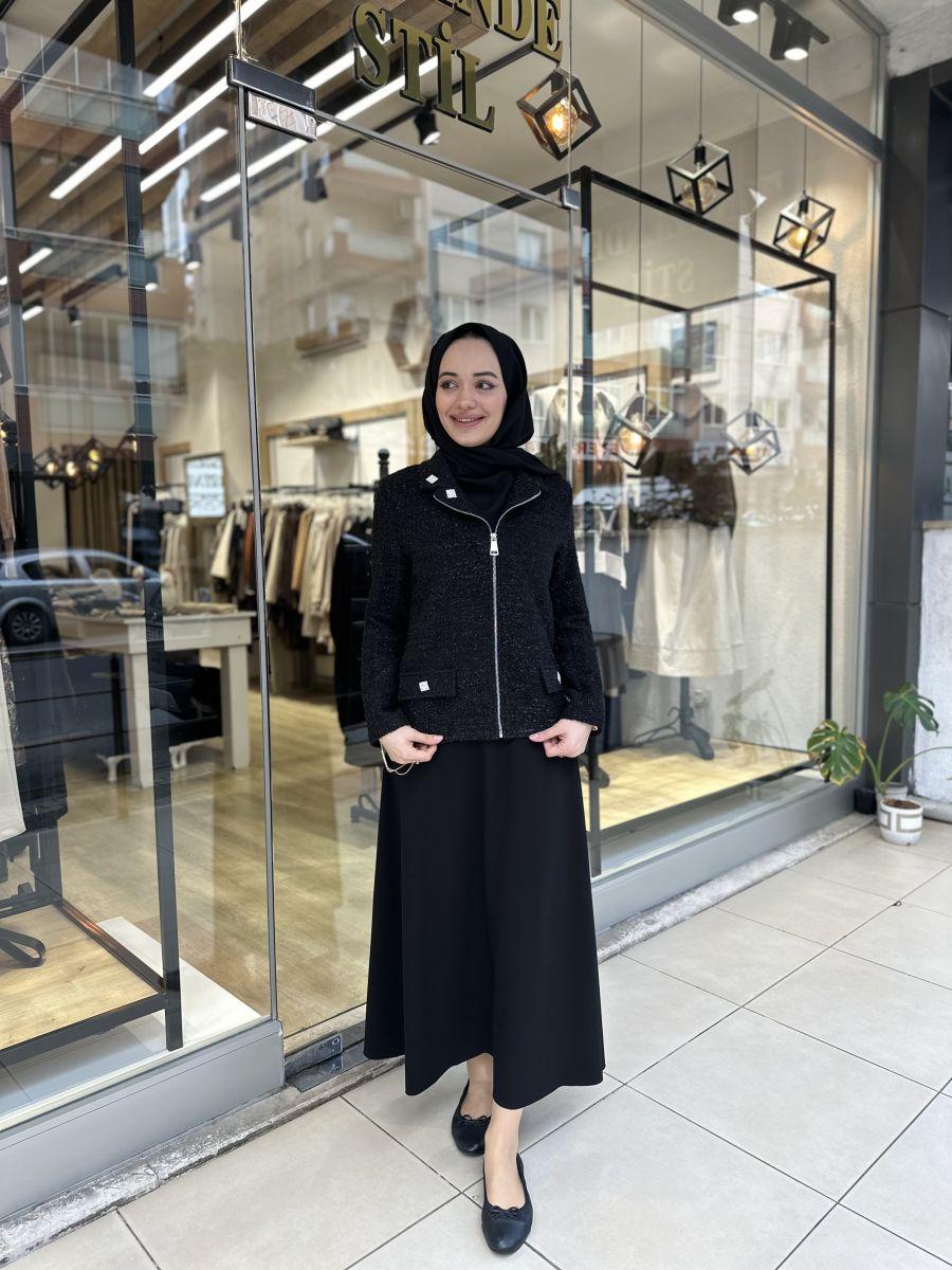 TÜVİT CEKET ETEKLİ TAKIM