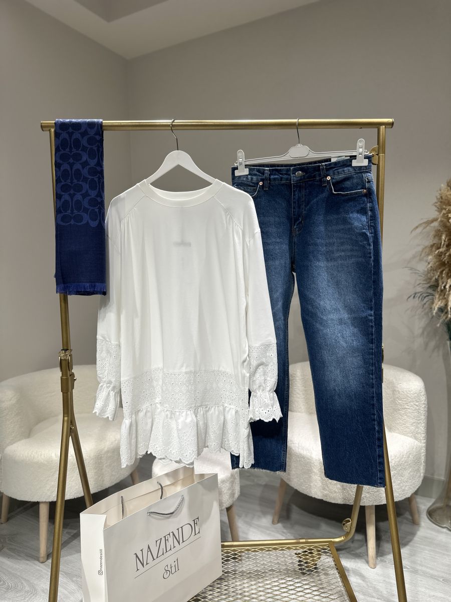 DAR KESİM DENİM KOT PANTOLON