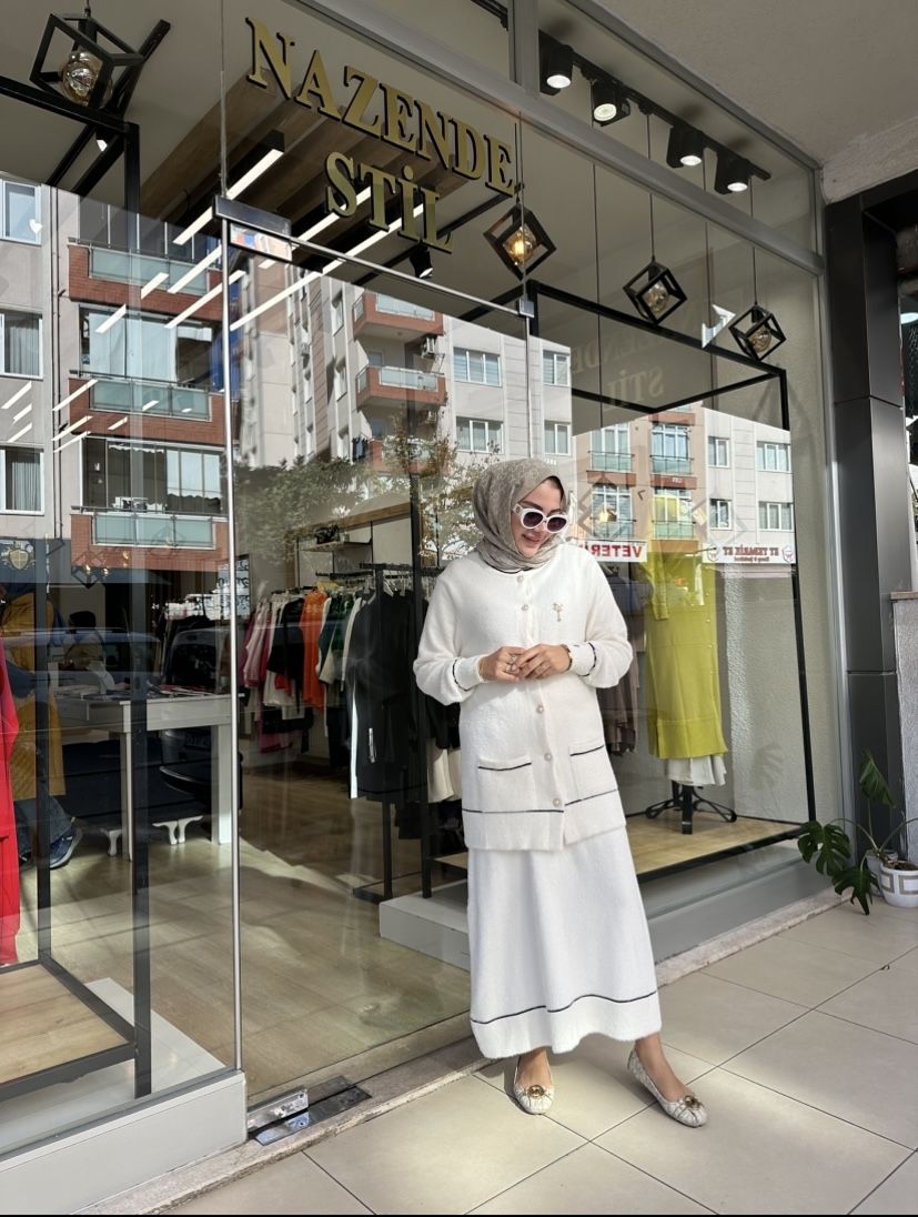 ANGORA ETEKLİ TAKIM