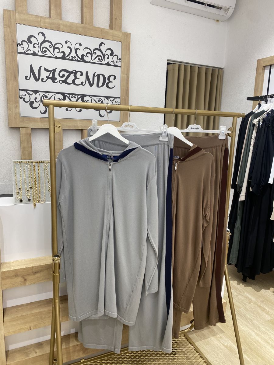 MERSERİZE KAPŞONLU TAKIM