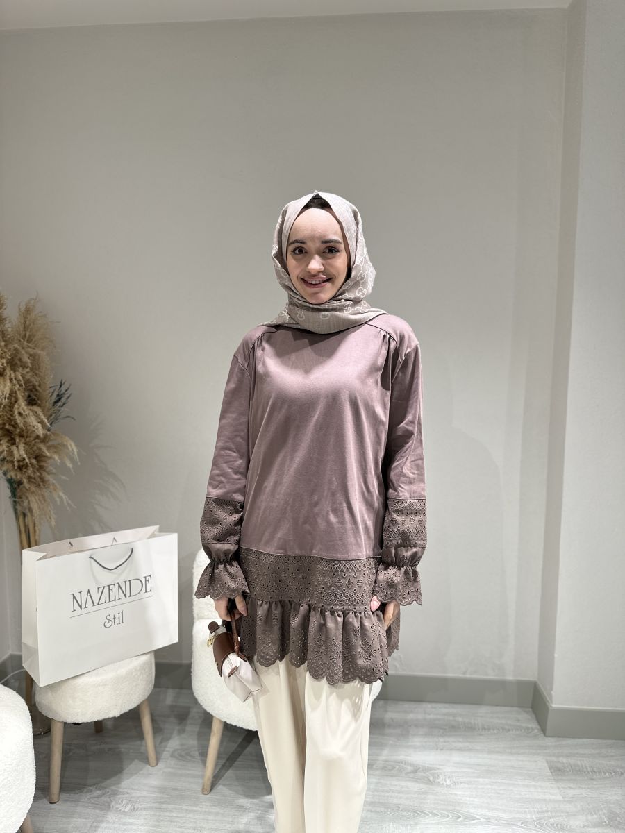 FİSTO DETAYLI 2 İPLİK SWEAT - Görsel