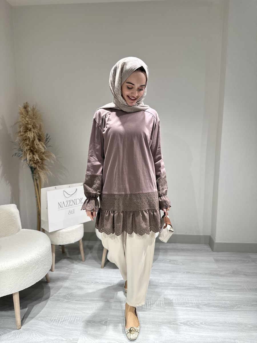 FİSTO DETAYLI 2 İPLİK SWEAT - Görsel