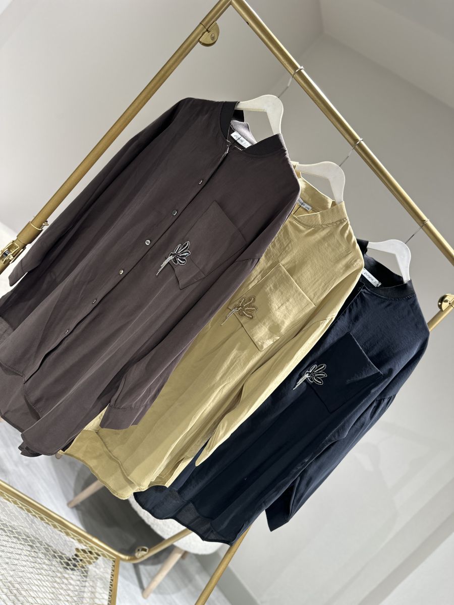 CUPRA ÇİÇEKLİ GÖMLEK - Görsel