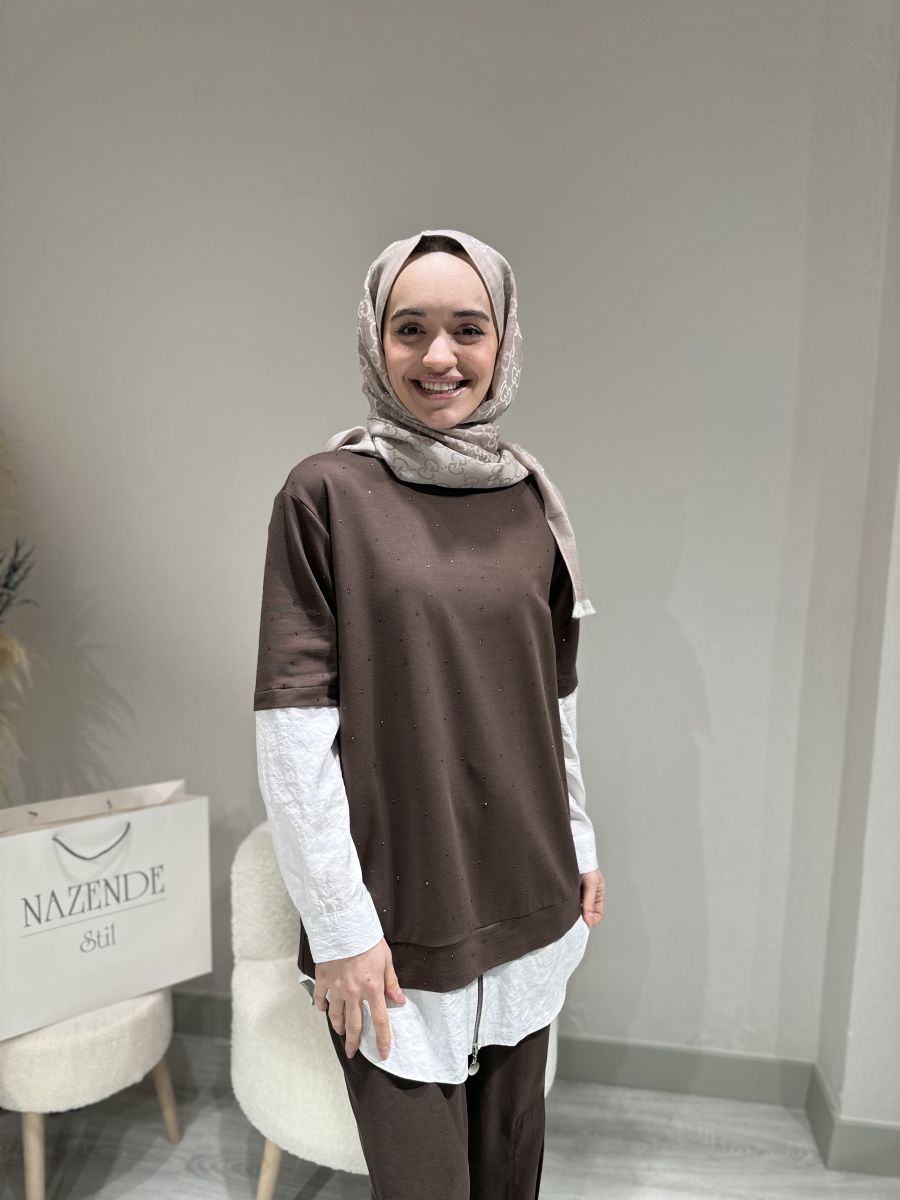 TAŞLI SWEAT - Görsel