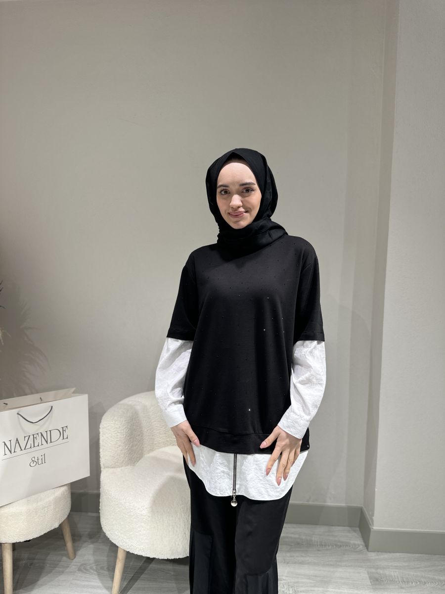 TAŞLI SWEAT - Görsel