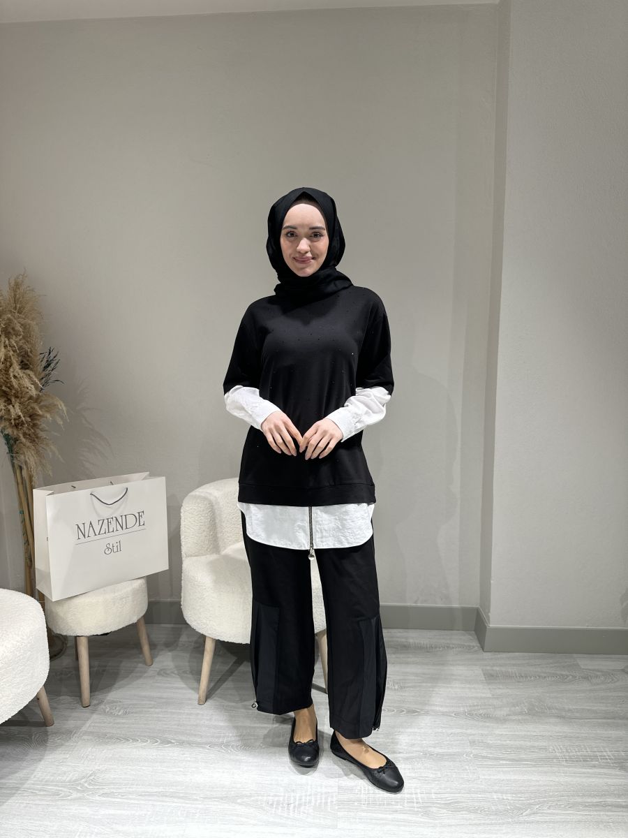 TAŞLI SWEAT - Görsel