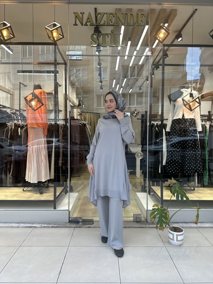 MERSERİZE ŞİFON DETAY TAKIM