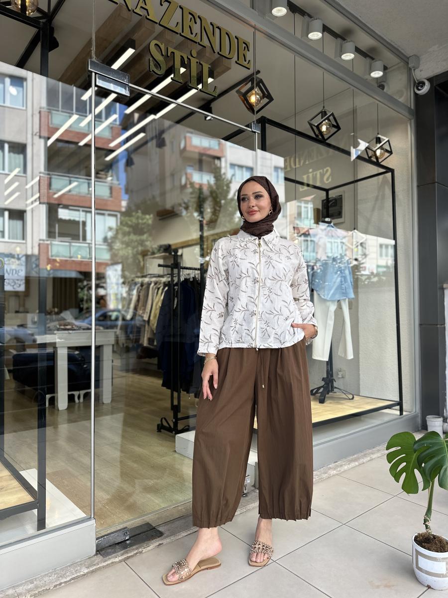 PAÇA PİLELİ BAGY PANTOLON