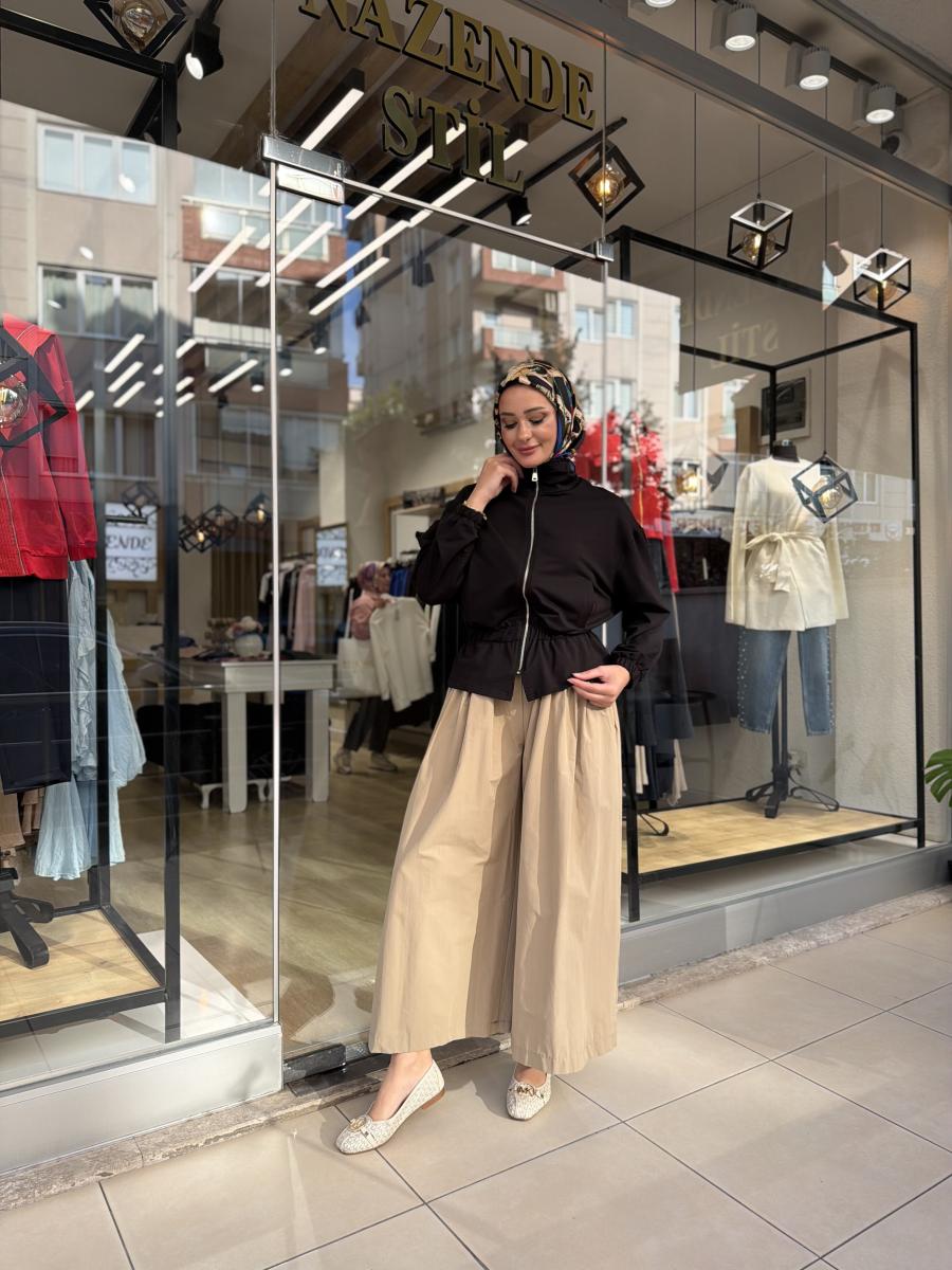 2İPLİK FERMUARLI SWEAT - Görsel